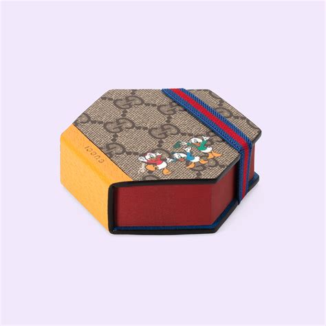 block notes gucci x disney|Disney x Gucci large Donald Duck sticky notes.